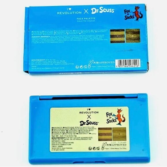 NWT/NIB Revolution Dr Seuss contour palette - Picture 6 of 10